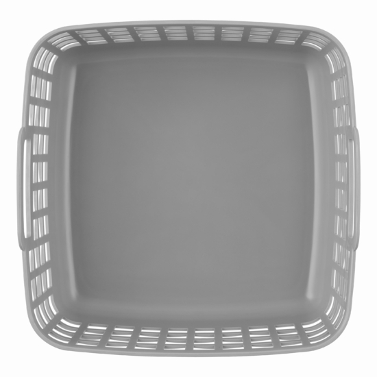 Storage basket ARDESTO 20.6x20x12.4cm, 3l, plastic PP, grey