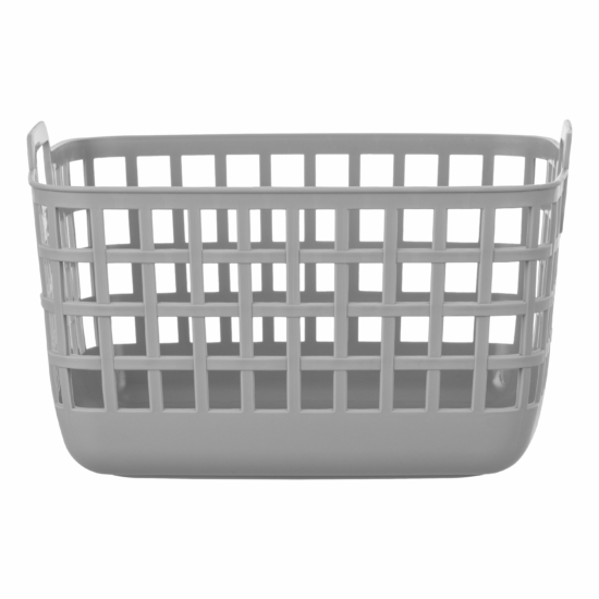 Storage basket ARDESTO 20.6x20x12.4cm, 3l, plastic PP, grey
