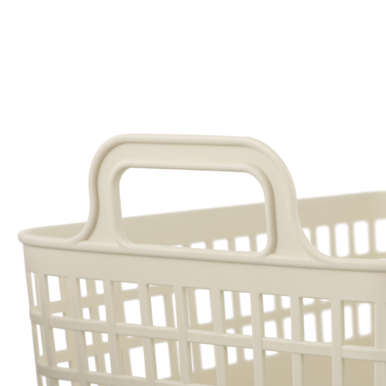 Кошик для зберігання ARDESTO 33x22x16.3см, 7л, пластик PP, бежевий