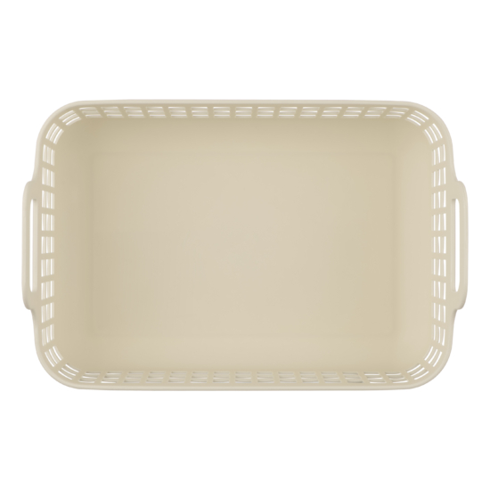 Кошик для зберігання ARDESTO 33x22x16.3см, 7л, пластик PP, бежевий