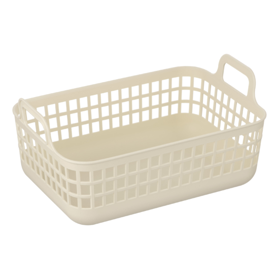 Кошик для зберігання ARDESTO 33x22x16.3см, 7л, пластик PP, бежевий