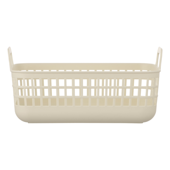 Кошик для зберігання ARDESTO 33x22x16.3см, 7л, пластик PP, бежевий