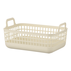 Кошик для зберігання ARDESTO 33x22x16.3см, 7л, пластик PP, бежевий