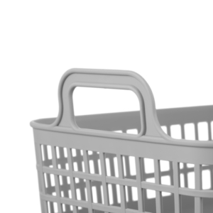 Кошик для зберігання ARDESTO 33x22x16.3см, 7л, пластик PP, cірий