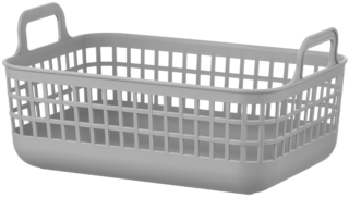 Кошик для зберігання ARDESTO 33x22x16.3см, 7л, пластик PP, cірий