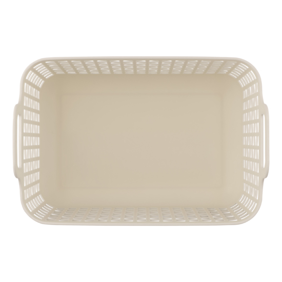 Кошик для зберігання ARDESTO 33×22.5×25.2см, 12.5л, пластик PP, бежевий