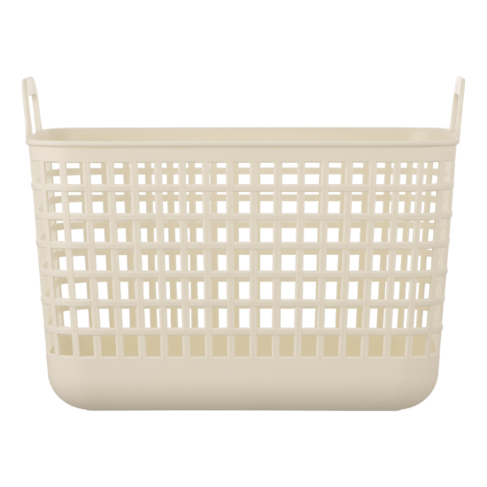 Кошик для зберігання ARDESTO 33×22.5×25.2см, 12.5л, пластик PP, бежевий