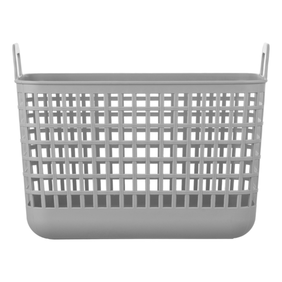 Кошик для зберігання ARDESTO 33×22.5×25.2см, 12.5л, пластик PP, cірий