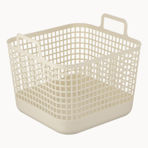 Кошик для зберігання ARDESTO 39x37x34.5см, 34л, пластик PP, бежевий