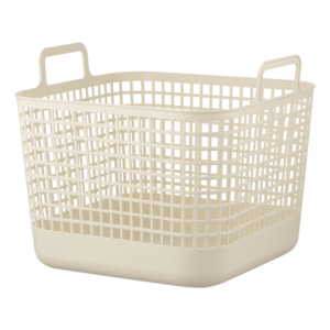 Кошик для зберігання ARDESTO 39x37x34.5см, 34л, пластик PP, бежевий