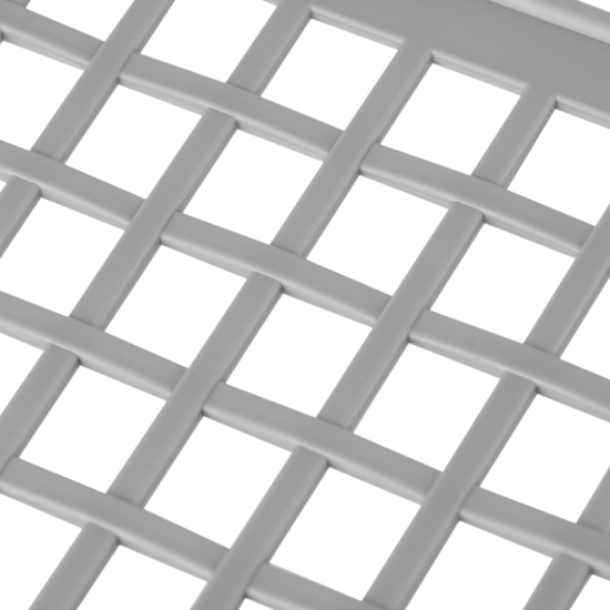 Storage basket ARDESTO 39x37x34.5cm, 34l, plastic PP, grey