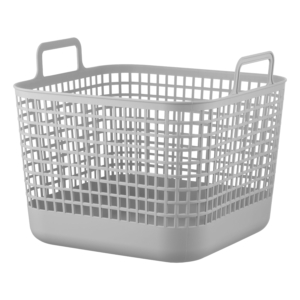 Корзина для хранения ARDESTO 39x37x34.5см, 34л, пластик PP, серый