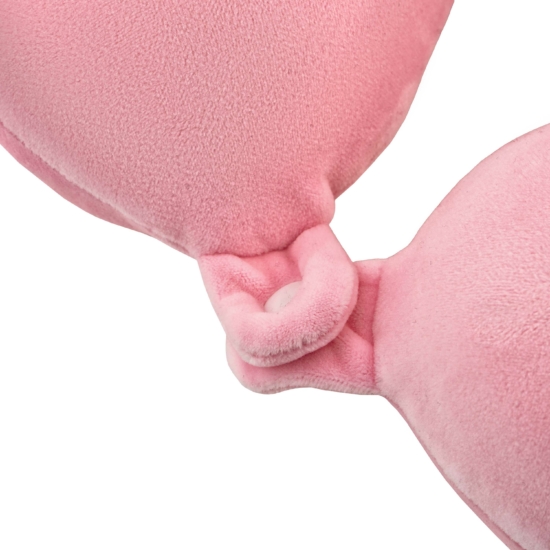 Подушка для шиї ARDESTO Travel Unicorn 30х30см, поліуретанова піна, рожевий