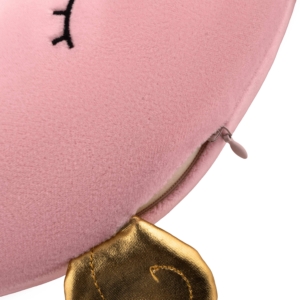 Neck pillow ARDESTO Travel Unicorn 30х30cm, polyurethane foam, pink