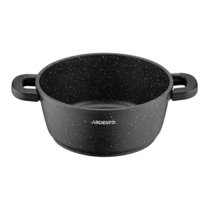 Cookware set ARDESTO Gemini Anzio, 6 pcs, aluminum, black