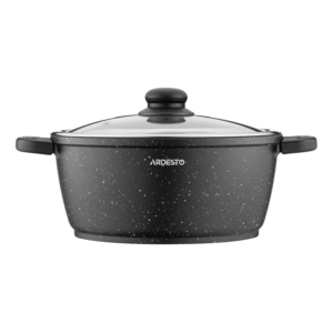 Cookware set ARDESTO Gemini Anzio, 6 pcs, aluminum, black