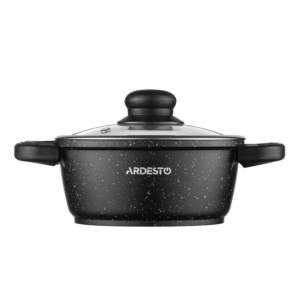 Cookware set ARDESTO Gemini Anzio, 6 pcs, aluminum, black