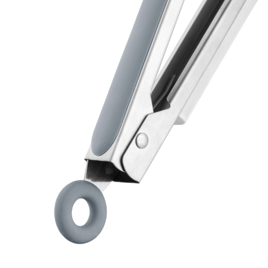Kitchen tongs ARDESTO Midori, 35cm, silicone, stainless steel, gray