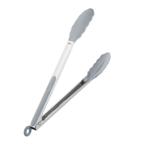 Kitchen tongs ARDESTO Midori, 35cm, silicone, stainless steel, gray