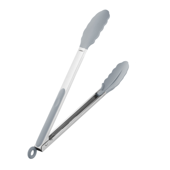 Kitchen tongs ARDESTO Midori, 35cm, silicone, stainless steel, gray