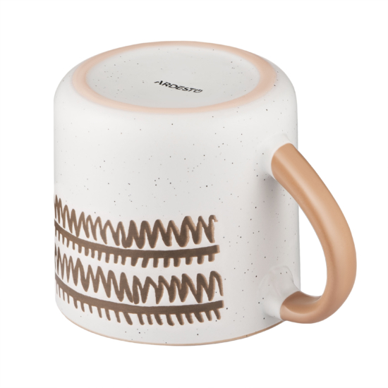 Чашка ARDESTO Ettore, 380мл, керамика, белый