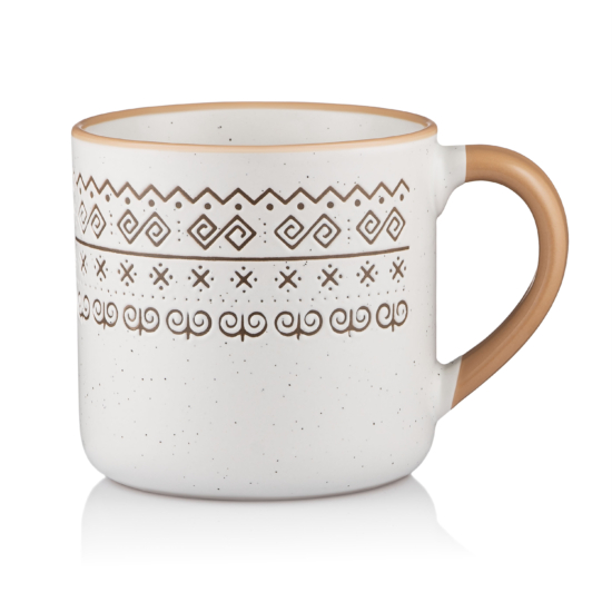 Mug ARDESTO Ettore, 380ml, ceramics, white