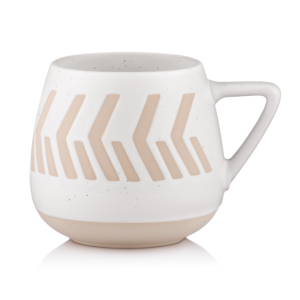 Чашка ARDESTO Auro, 440мл, керамика, белый