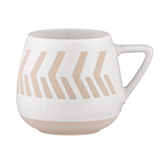 Чашка ARDESTO Auro, 440мл, керамика, белый