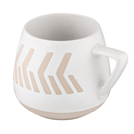 Чашка ARDESTO Auro, 440мл, керамика, белый