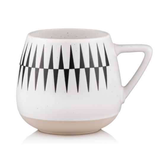 Чашка ARDESTO Auro, 440мл, керамика, белый