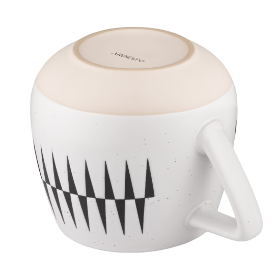 Чашка ARDESTO Auro, 440мл, керамика, белый