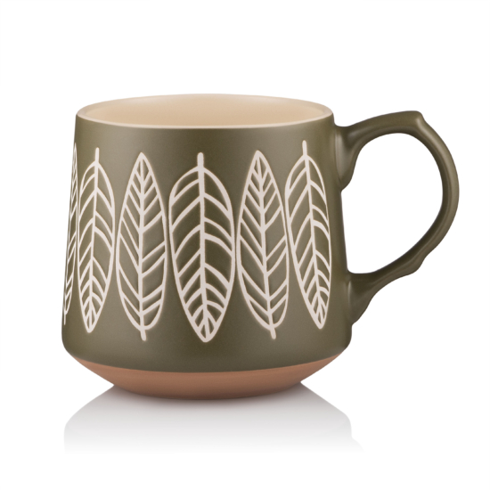 Mug ARDESTO Ilda, 500ml, ceramics, green