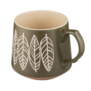 Mug ARDESTO Ilda, 500ml, ceramics, green