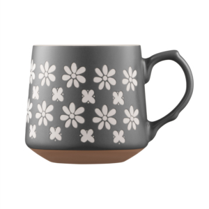Mug ARDESTO Ilda, 500ml, ceramics, gray