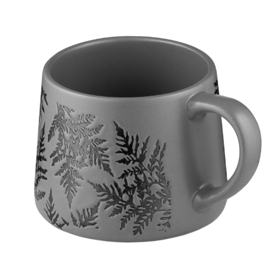 Mug ARDESTO Remo, 400ml, ceramics, gray