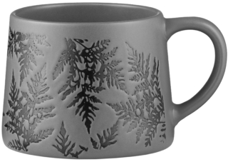 Чашка ARDESTO Remo, 400мл, керамика, серый