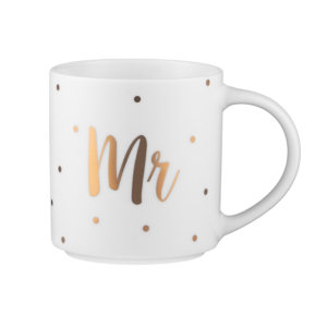 Чашка ARDESTO Mr, 280мл, фарфор, белый