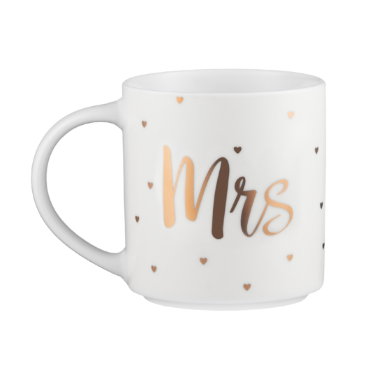 Чашка ARDESTO Mrs, 280мл, порцеляна, білий