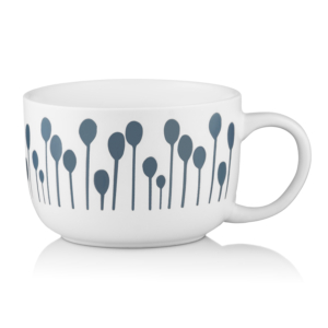 Mug ARDESTO Piera, 450ml, ceramics, white