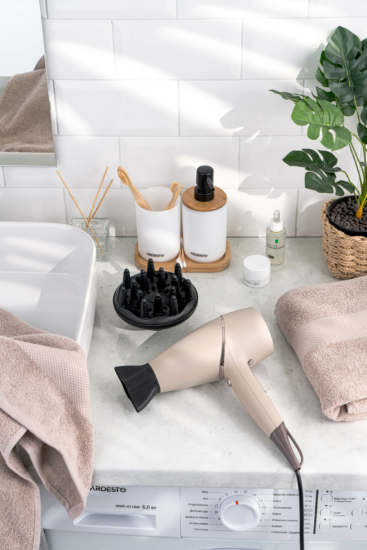 Hair Dryer ARDESTO Pearl Cream HD-Y701PERL, 1750-2100W, 3 speeds, 3 heat setting, beige