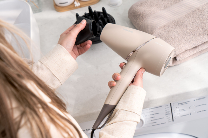 Hair Dryer ARDESTO Pearl Cream HD-Y701PERL, 1750-2100W, 3 speeds, 3 heat setting, beige