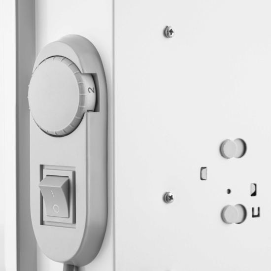 Convector ARDESTO, 10m2, 1000w, mechanical control, open heating element, white