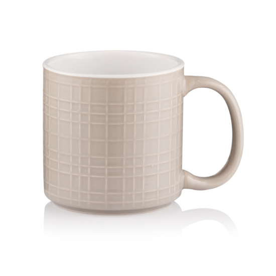 Mug ARDESTO Francesca, 360ml, ceramics, brown
