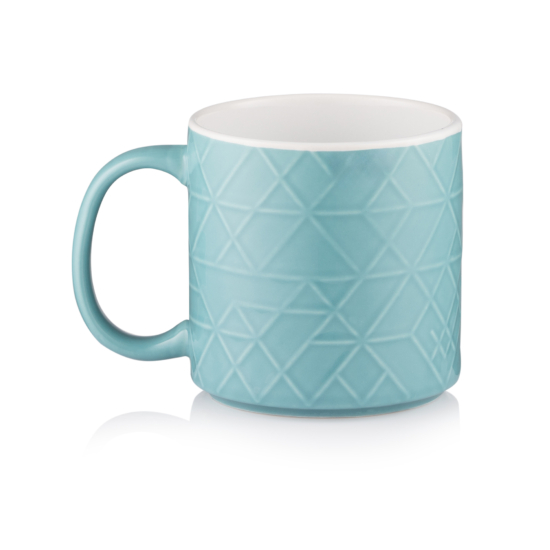 Mug ARDESTO Francesca, 360ml, ceramics, light blue