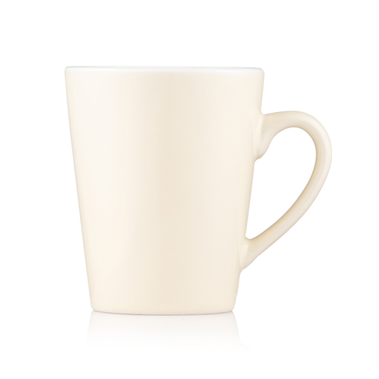 Mug ARDESTO Mario, 240ml, ceramics, beige, white