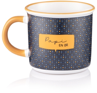Mug ARDESTO Dad, 400ml, ceramics, multicolored