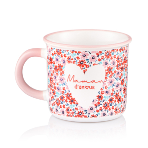 Mug ARDESTO Mom, 400ml, ceramics, multicolored
