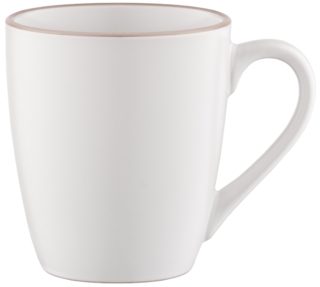 Mug ARDESTO Asti, 360ml, ceramic, white