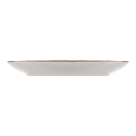 Dessert plate ARDESTO Ravenna, 19cm, porcelain, white-beige