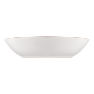 Soup plate ARDESTO Asti 790ml, 20.2cm, ceramic, white-beige